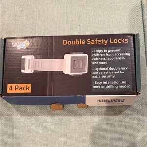 Wappa Baby Double Safety Locks 3 Pack